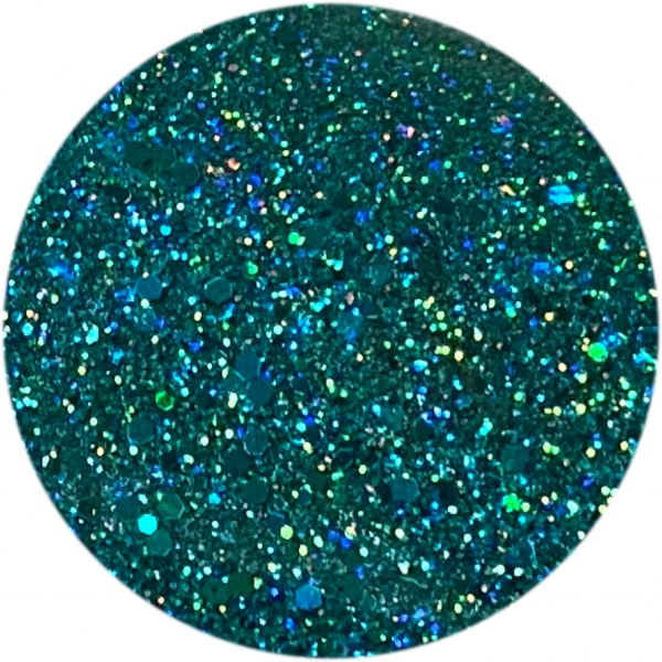 Hologramm Türkis - Glitter Effekt Creme 90g